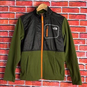 The North Face Kids Boys Youth Glacier Full Zip Fleece Jacket Large‎